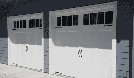 glass garage door cost